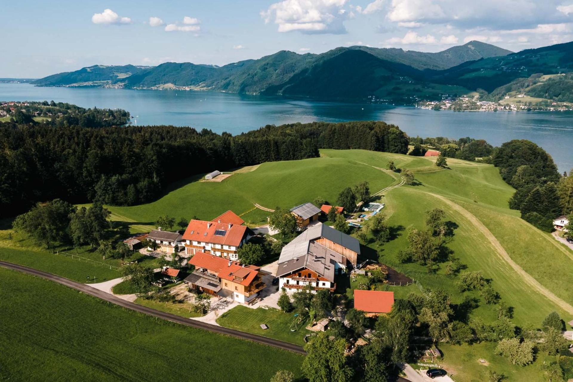 Ferienwohnung Grubinger Unterach am Attersee Esterno foto