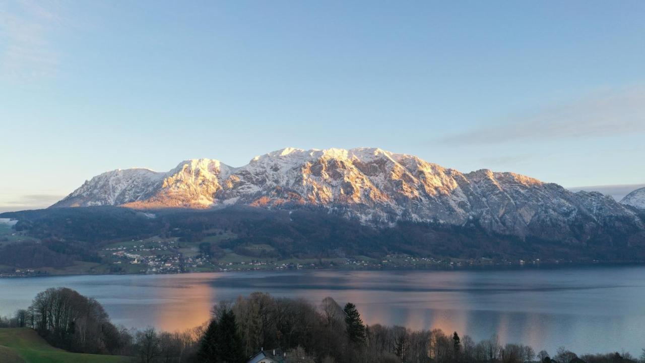 Ferienwohnung Grubinger Unterach am Attersee Esterno foto